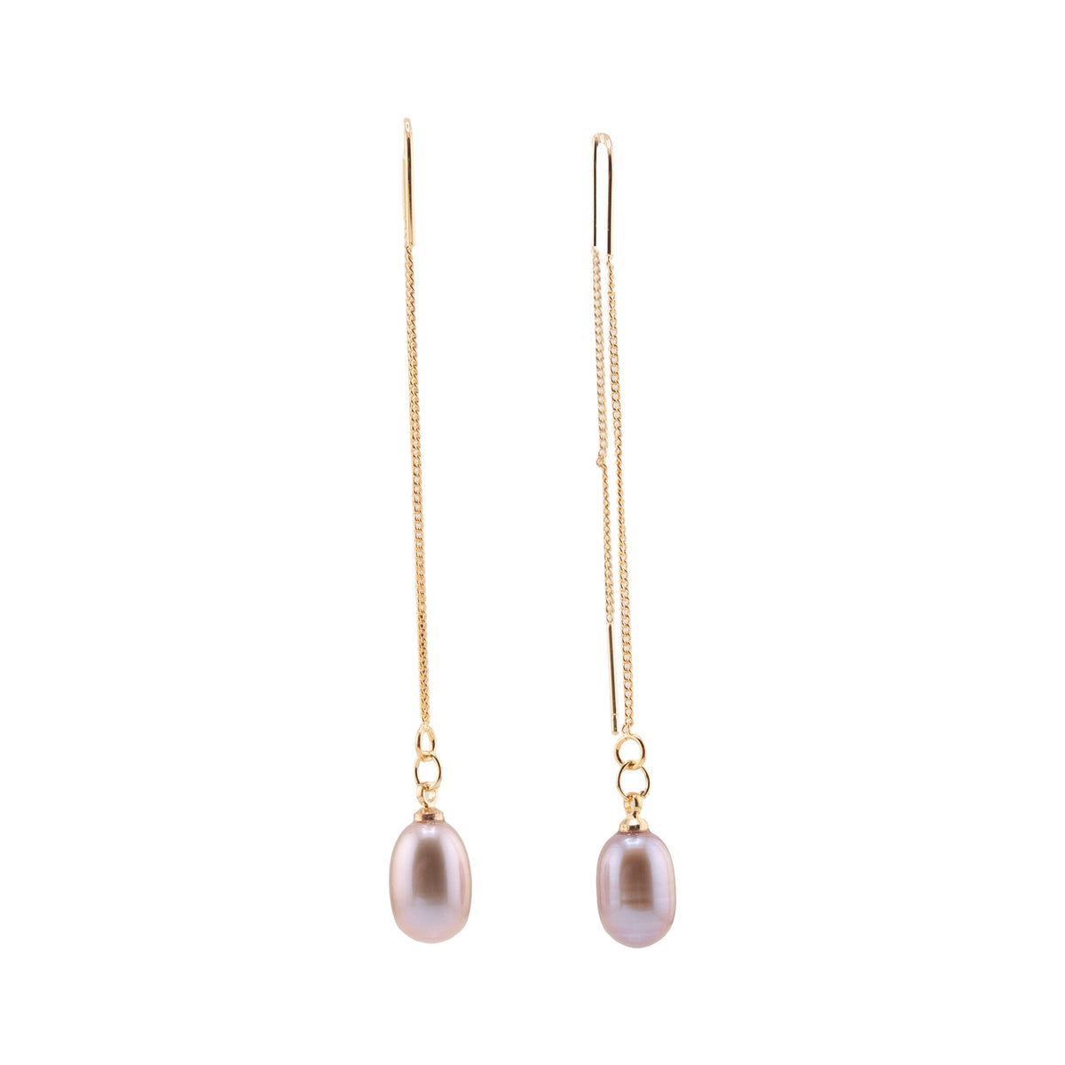 Oasis Pearl Threader Earrings