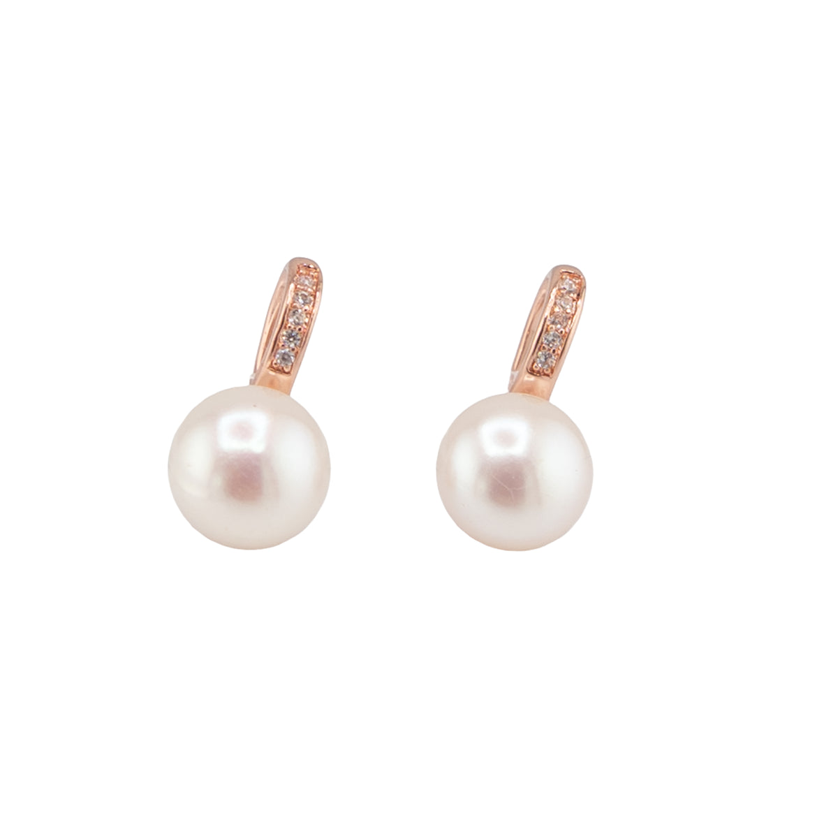 Moonstone Pearl Earrings