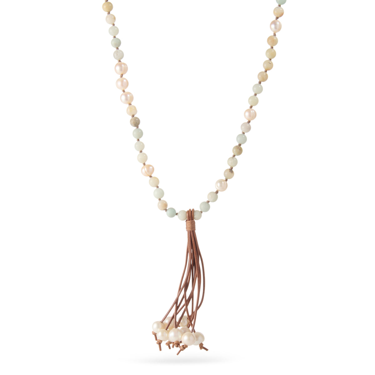Drift Pearl Beaded Necklace