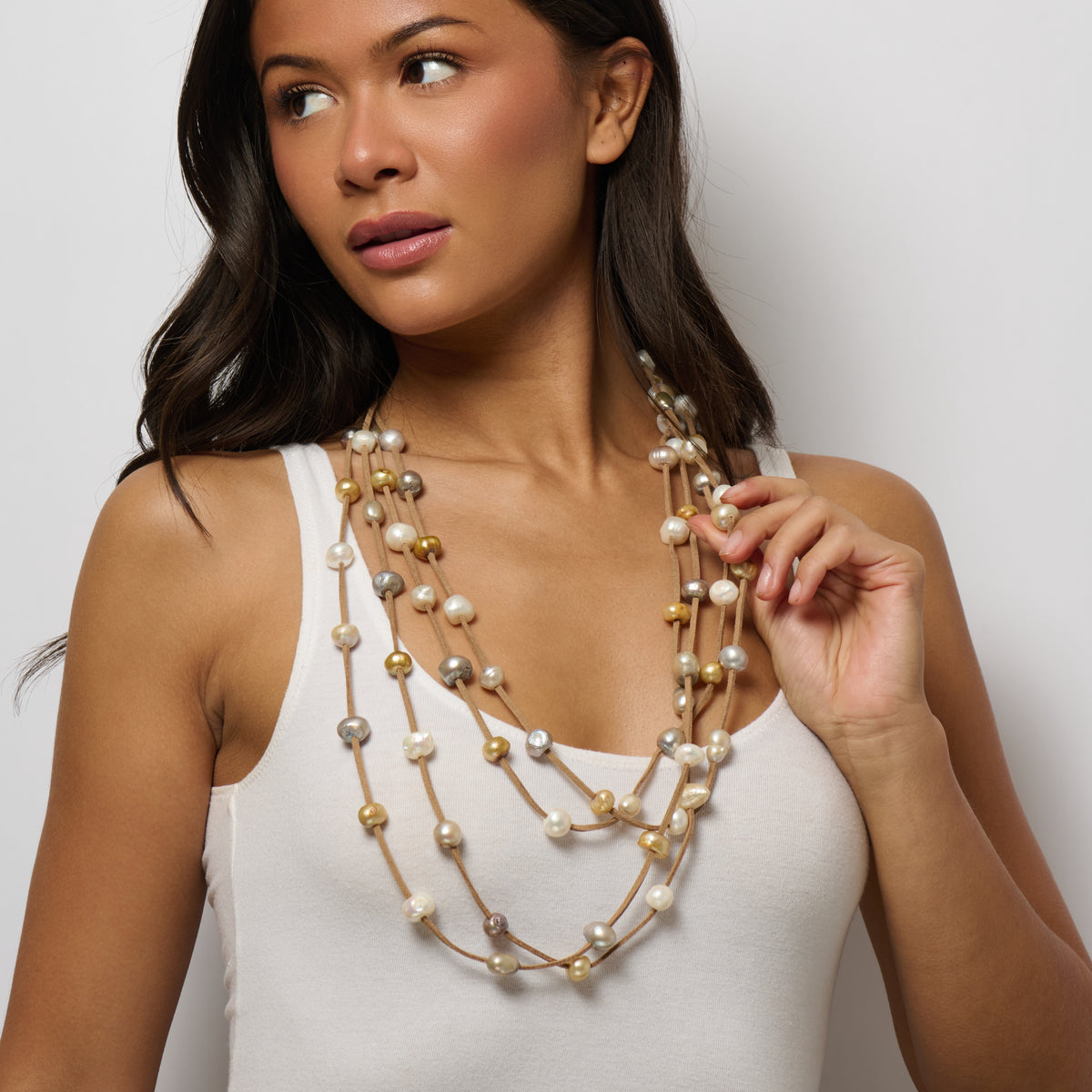 Seaside Pearl Necklace
