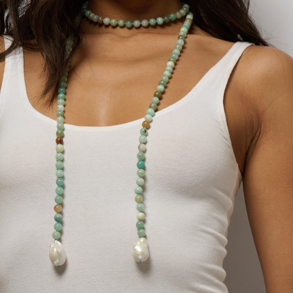 Breeze Baroque Pearl Lariat