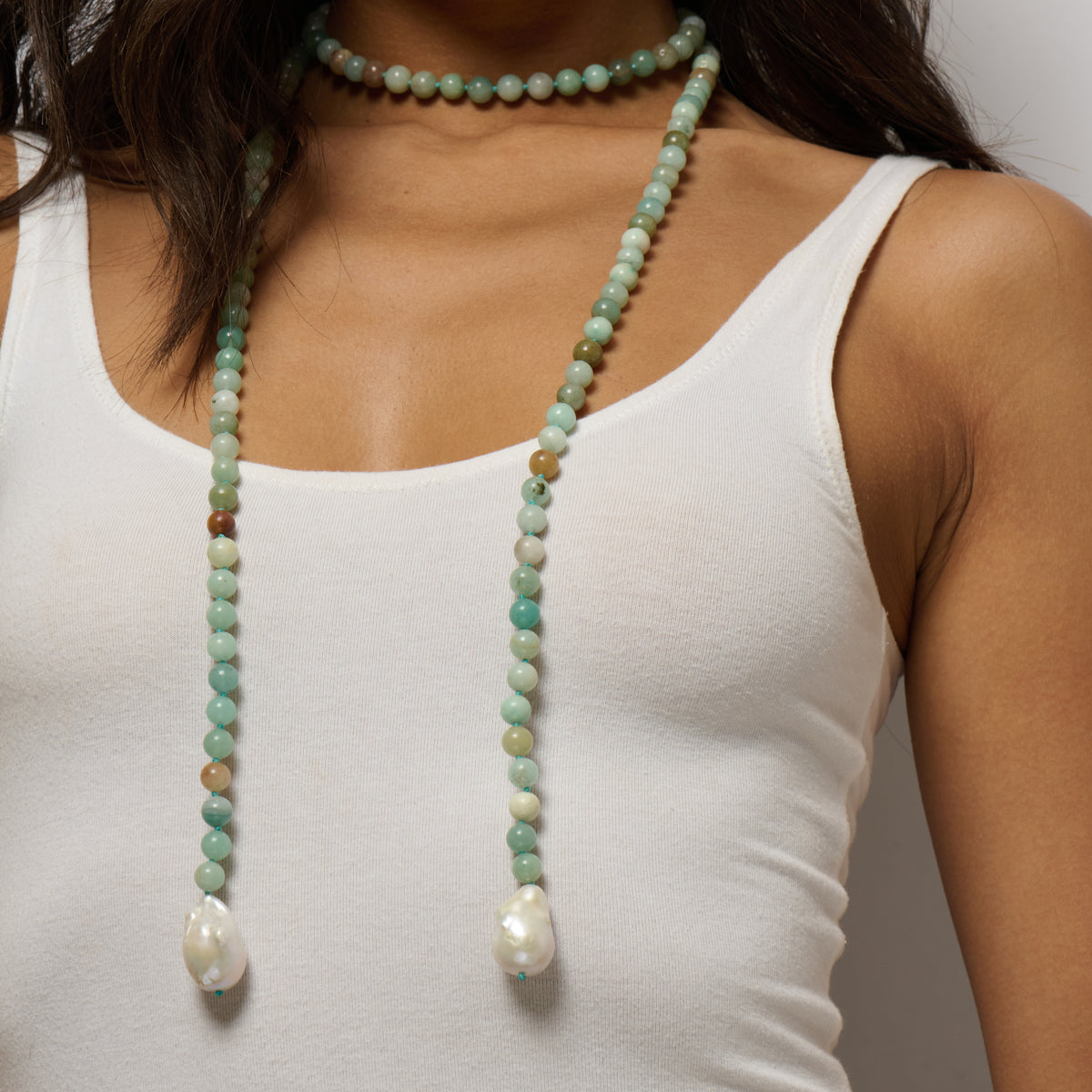 Breeze Baroque Pearl Lariat
