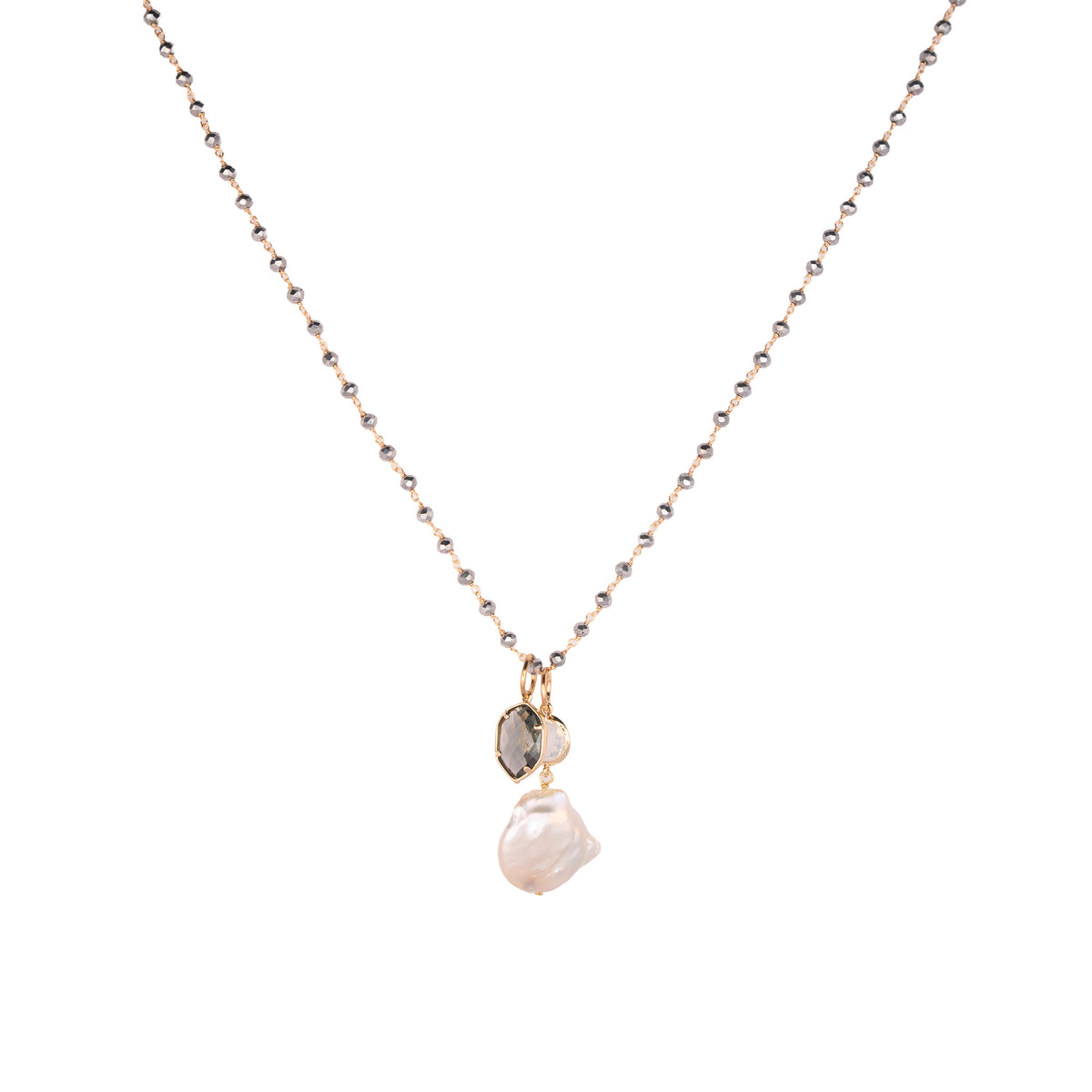 Boho Pearl Necklace