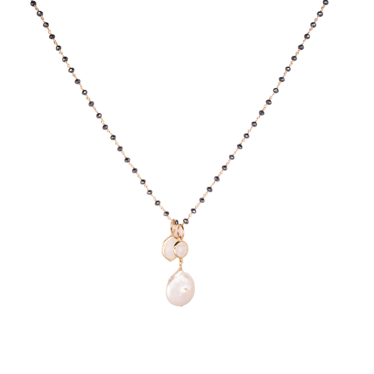 Boho Pearl Necklace