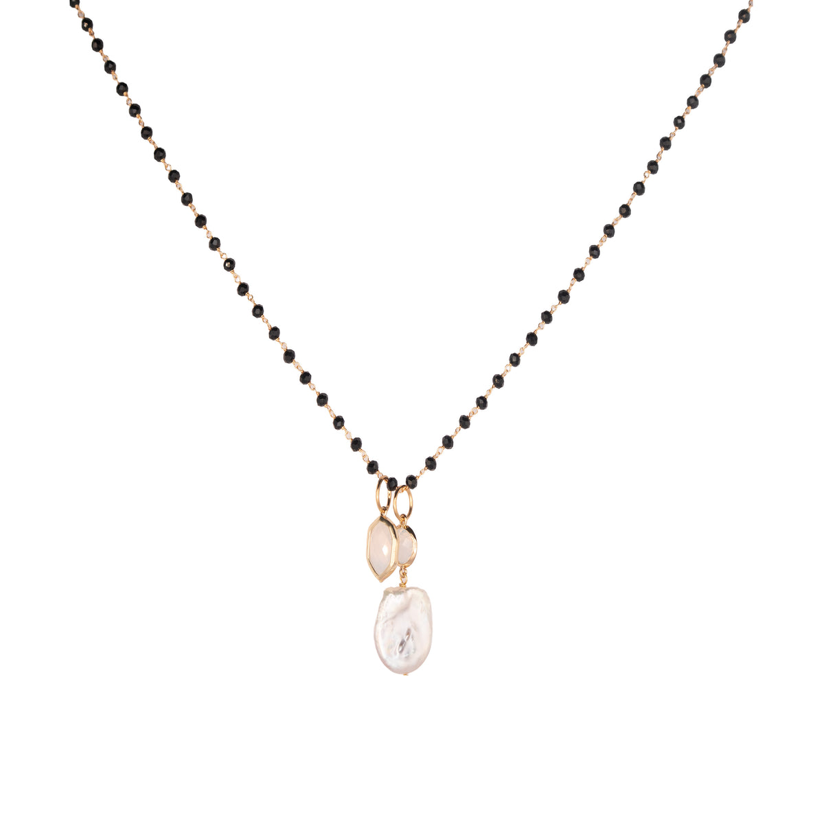 Boho Pearl Necklace