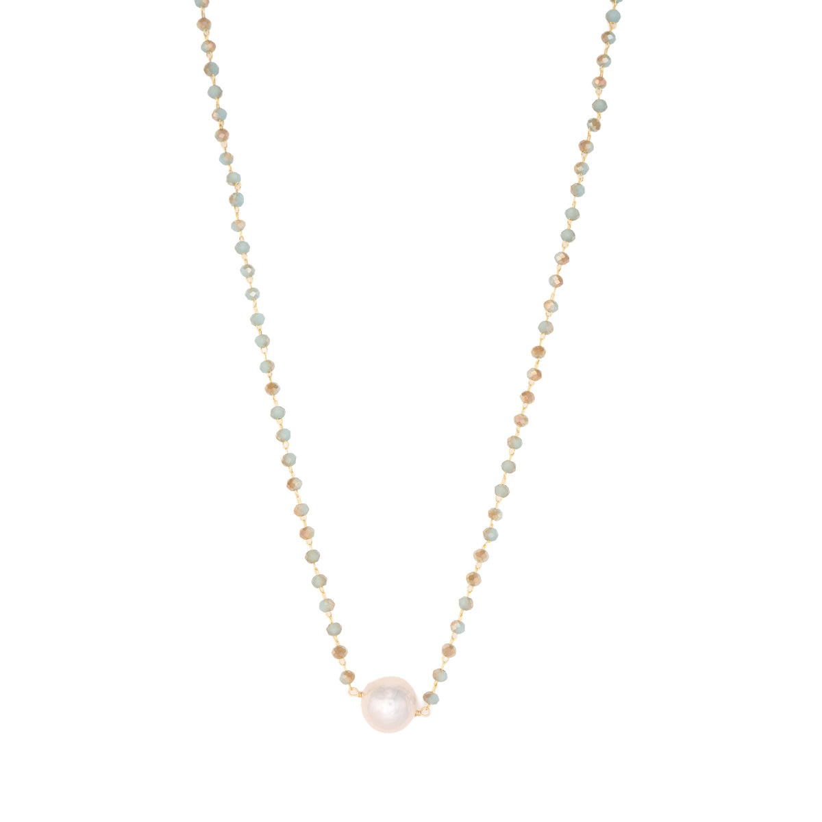 Tide Pool Pearl Necklace