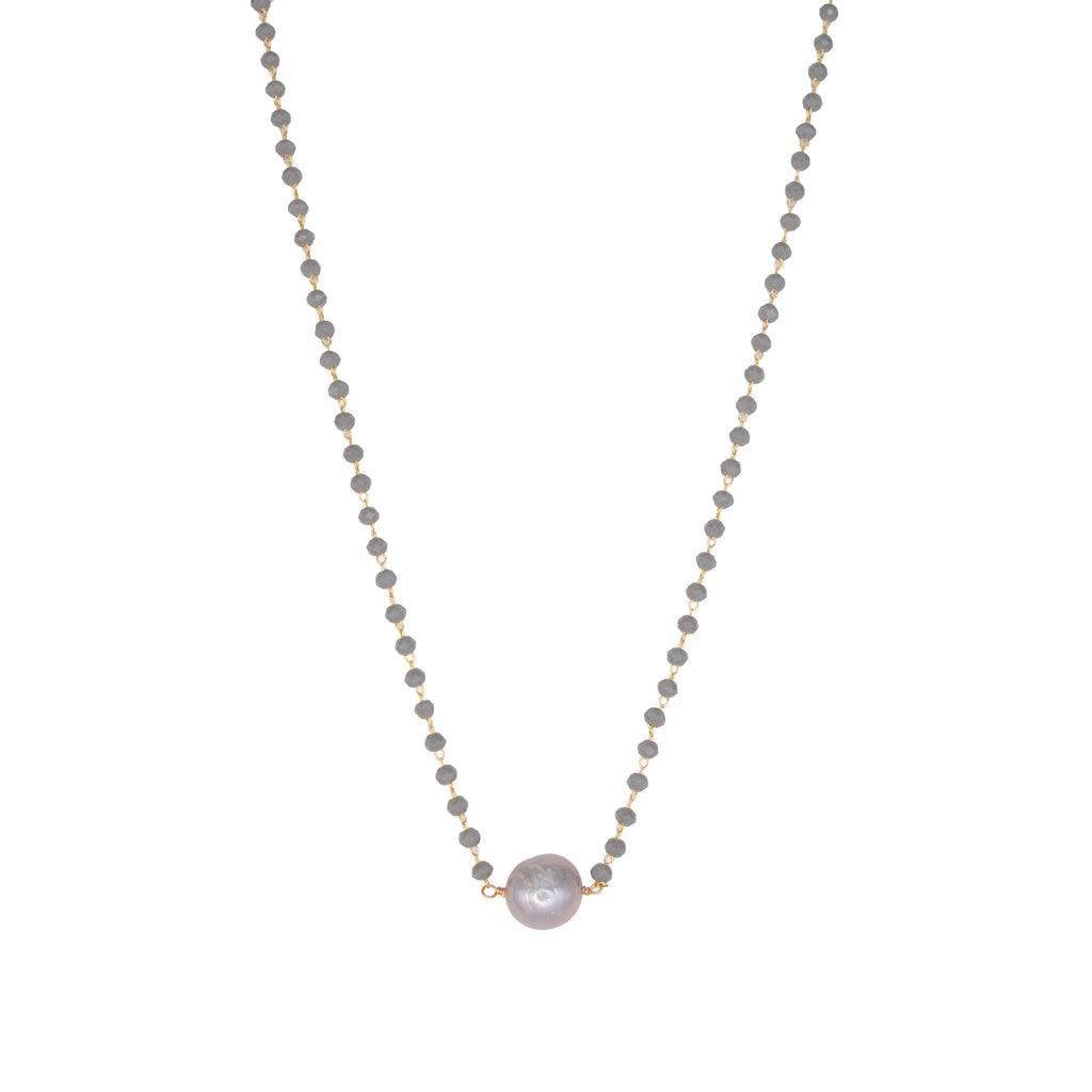 Tide Pool Pearl Necklace