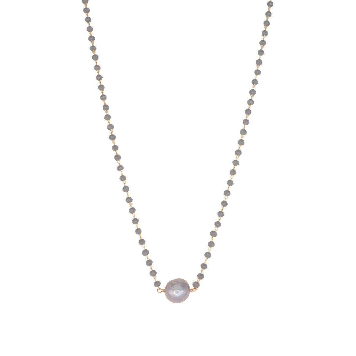 Tide Pool Pearl Necklace