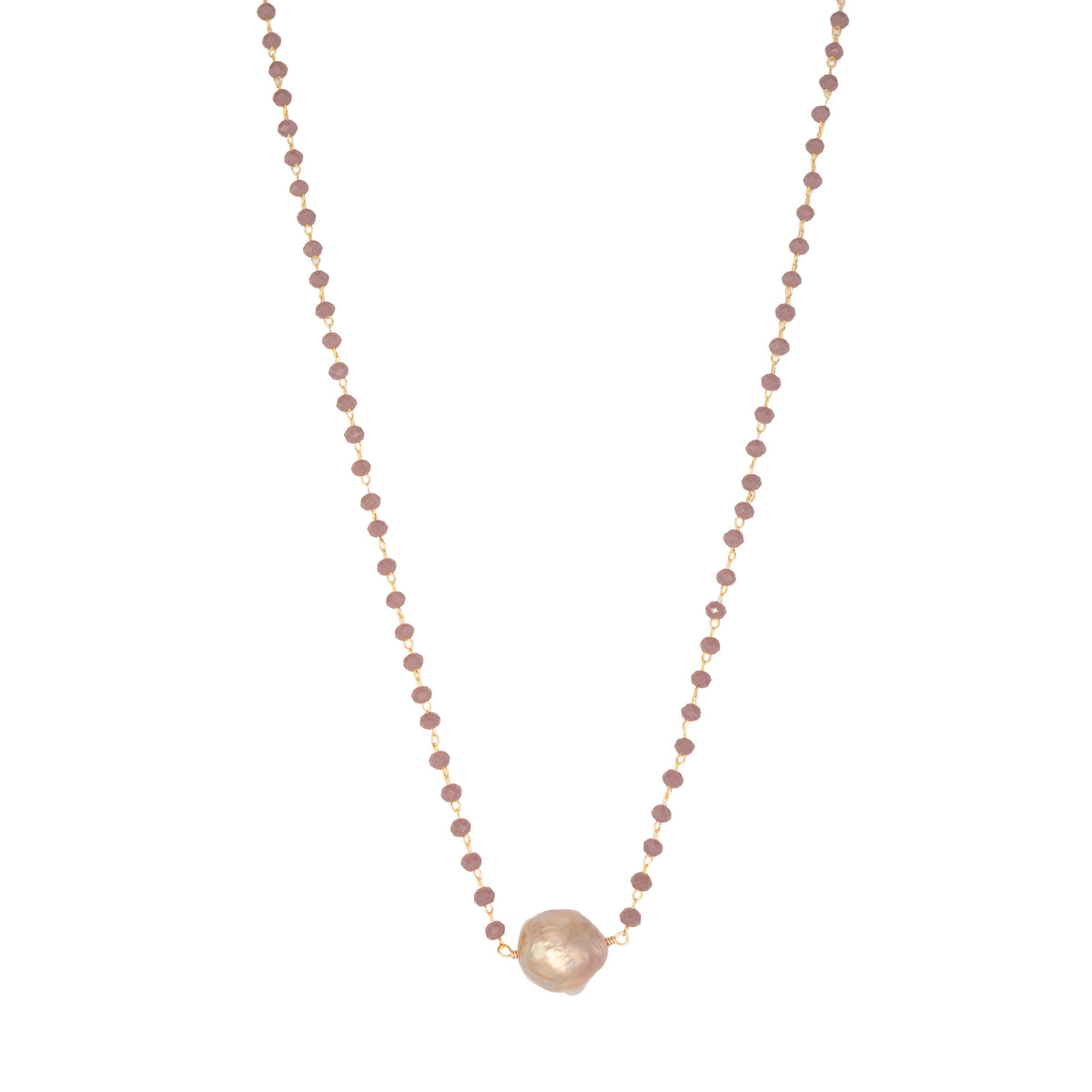 Tide Pool Pearl Necklace
