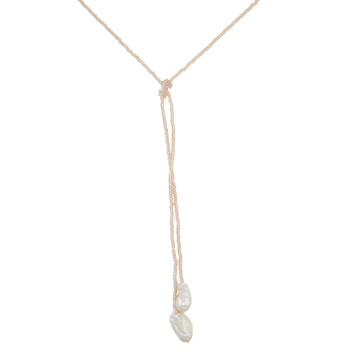 Cove Baroque Pearl Lariat
