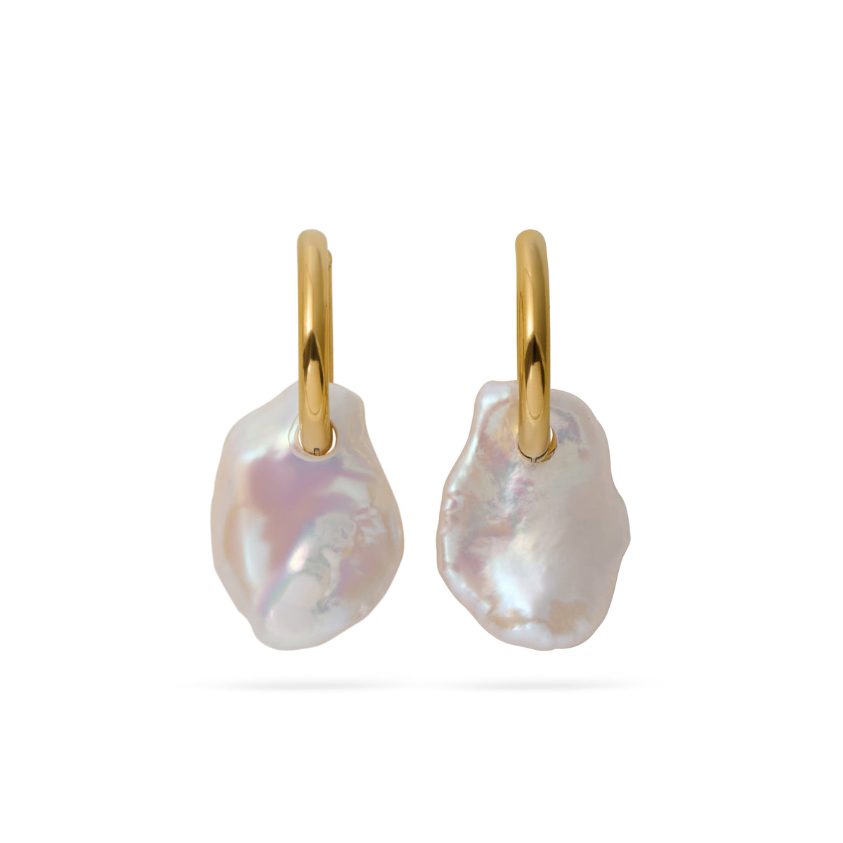 Soleil Keshi Pearl Earrings