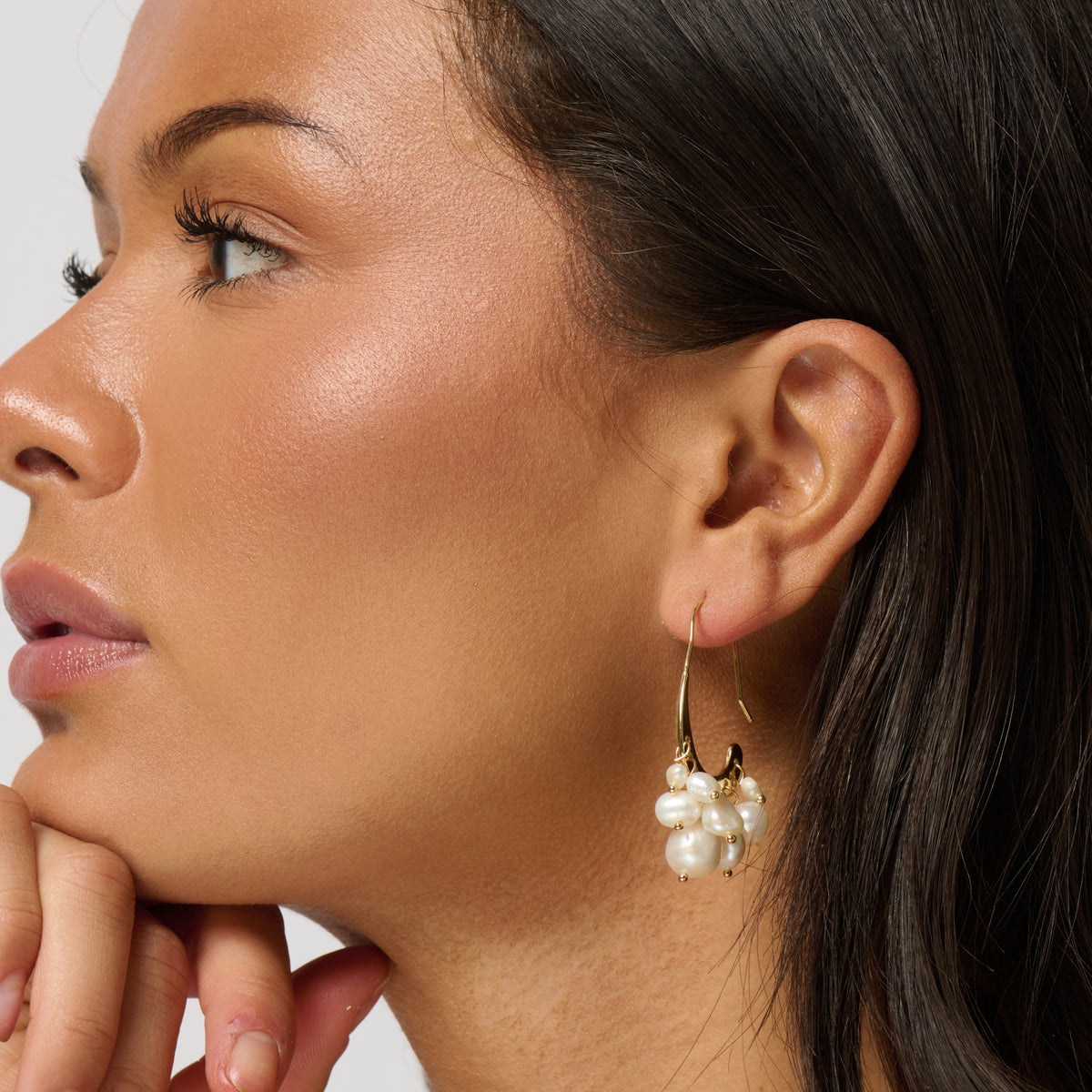 White Sands Pearl Earrings