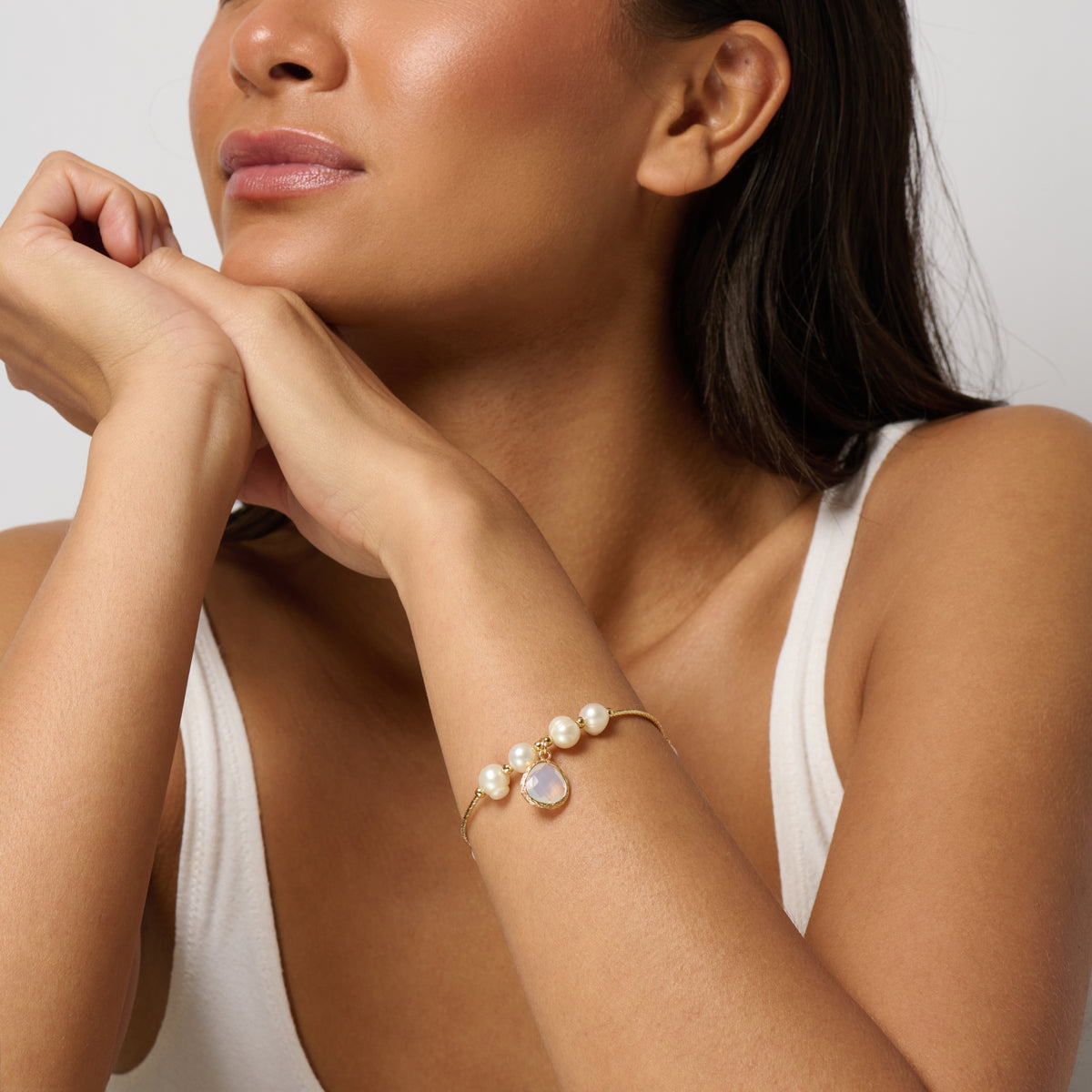Luna Pearl Bracelet