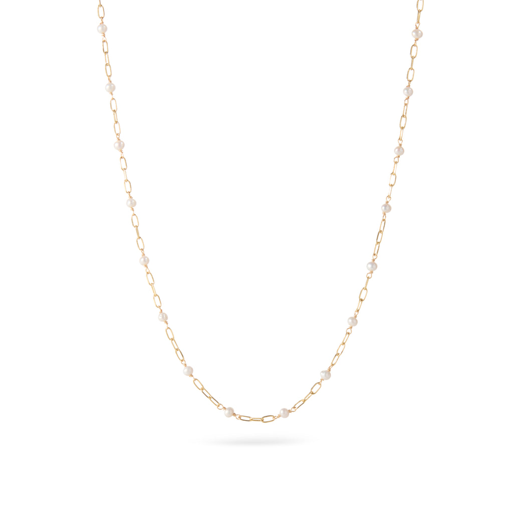 Low Tide Pearl Necklace