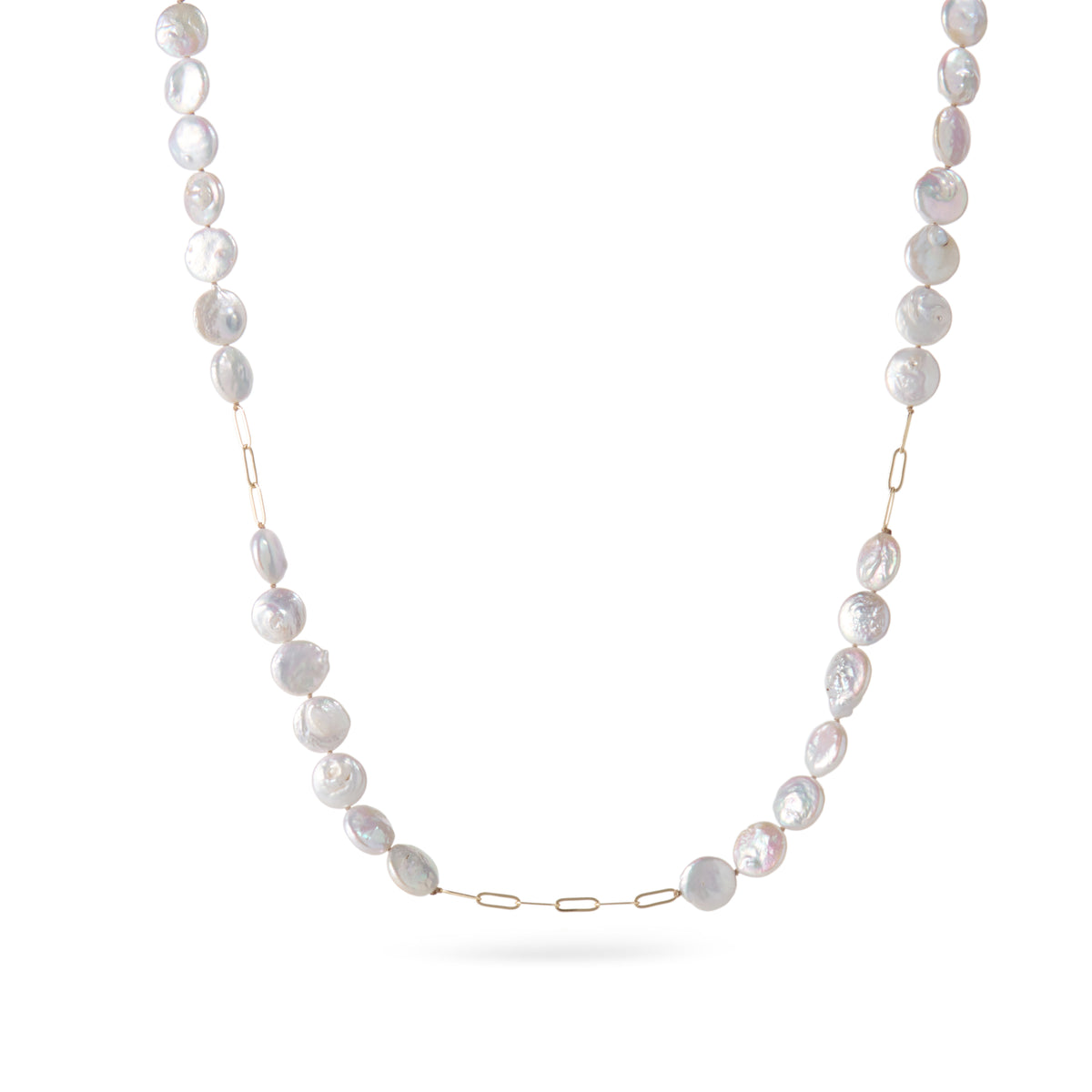 Catalina Coin Pearl Necklace
