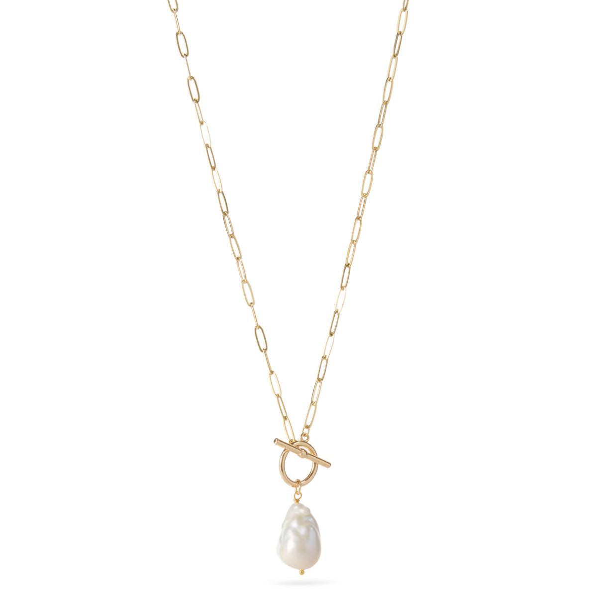 Birdie Baroque Pearl Necklace