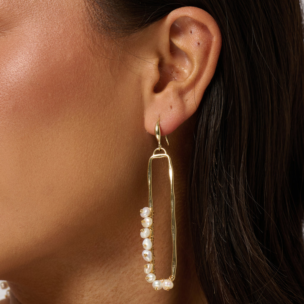 Ocean Pearl Earrings