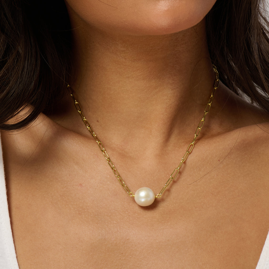 Sunrise Pearl Necklace
