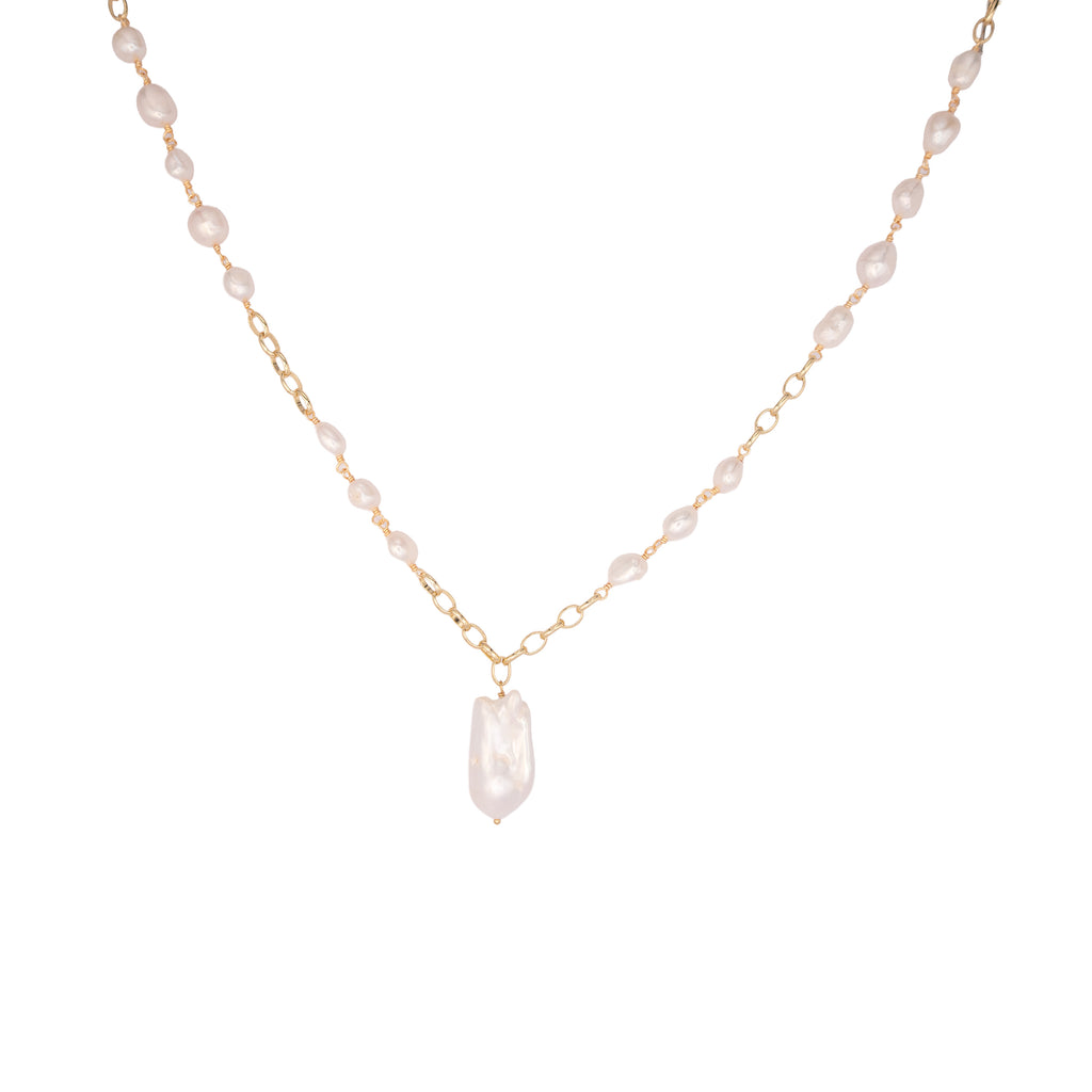 Sunny Pearl Necklace