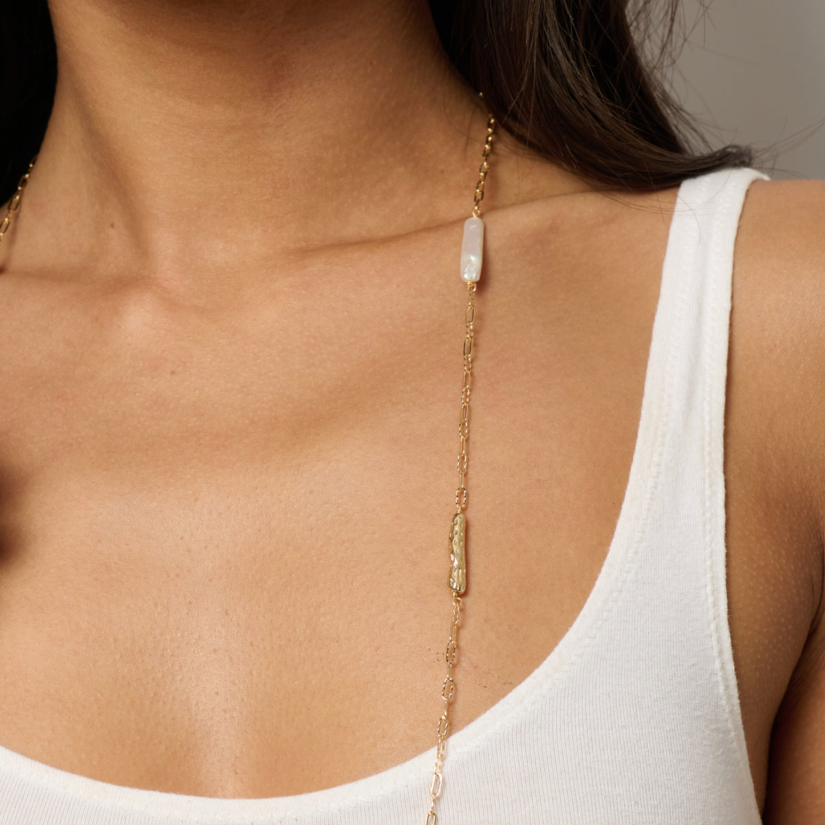 Stargate Stick Pearl Necklace