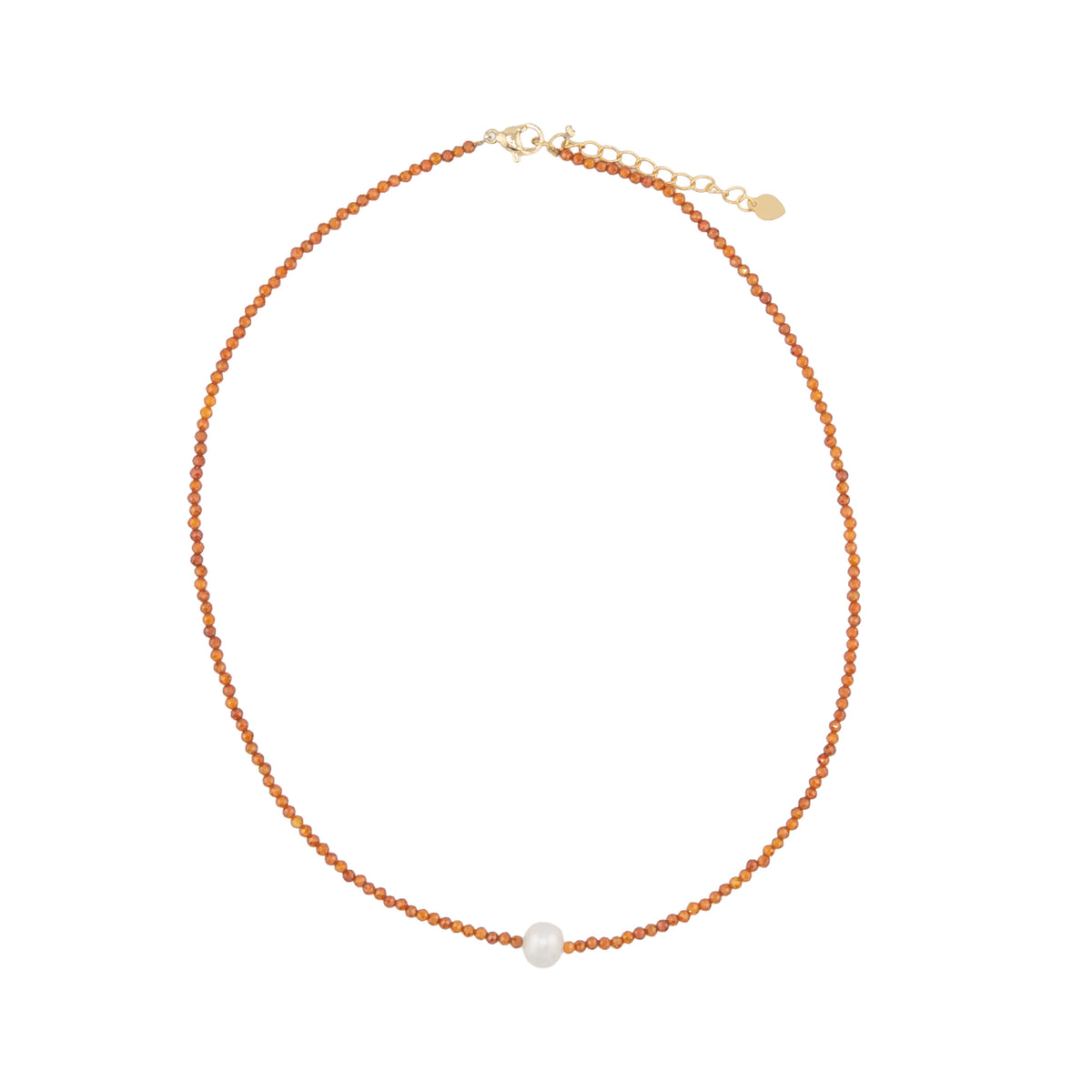 Ginger Baby Pearl Necklace