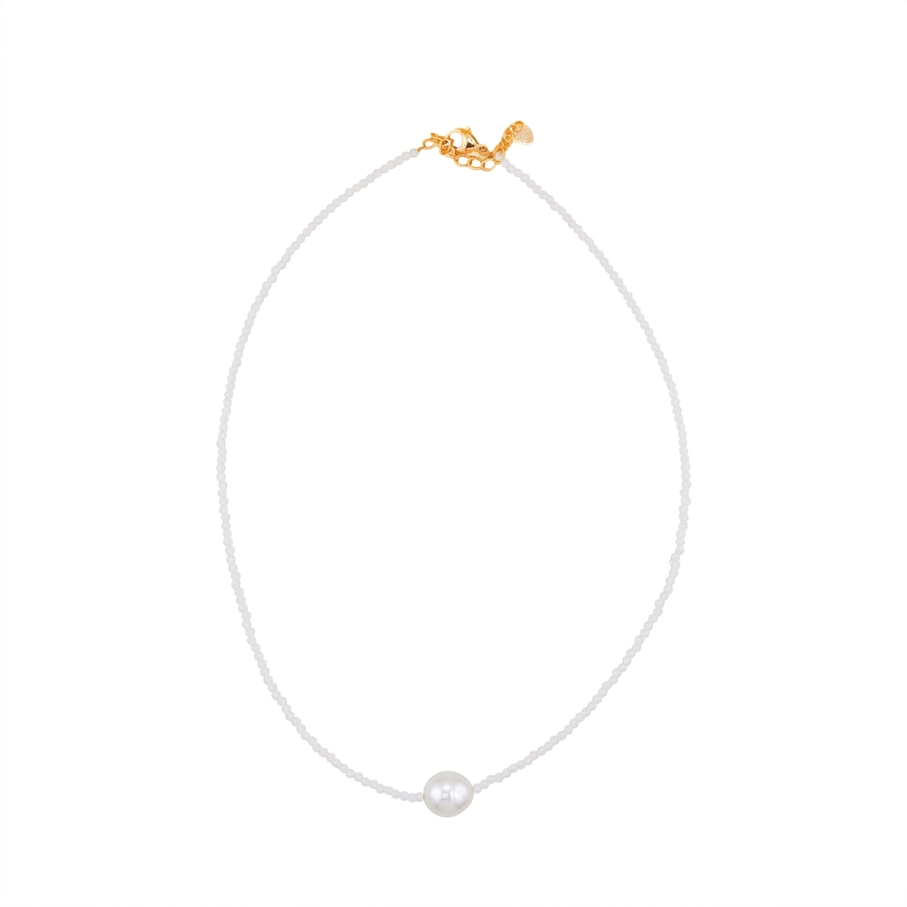 Ginger Baby Pearl Necklace