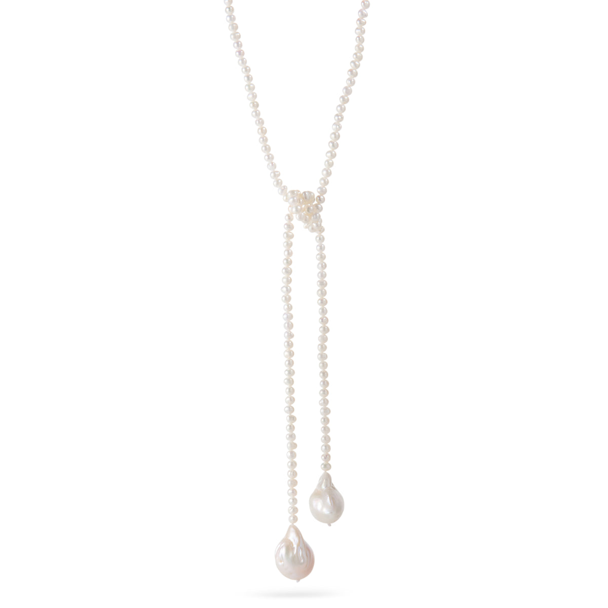Whispering Palms Pearl Lariat