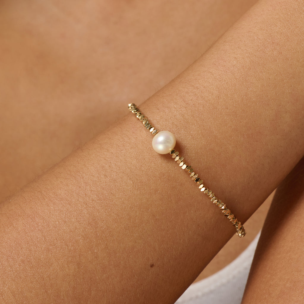 Ortega Pearl Stretch Bracelet