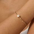 Ortega Pearl Stretch Bracelet
