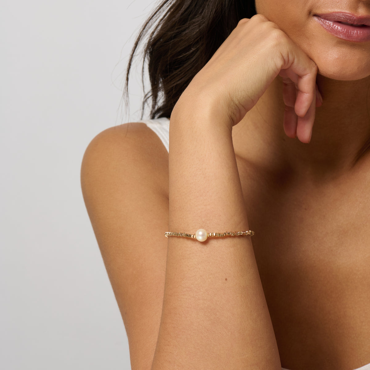 Ortega Pearl Stretch Bracelet