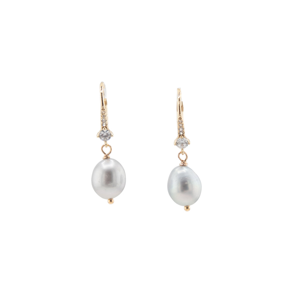 Mirage Pearl Drop Earrings