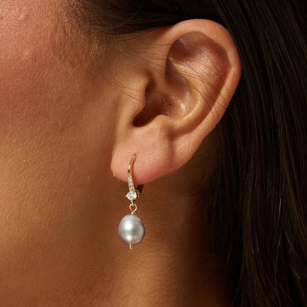 Mirage Pearl Drop Earrings