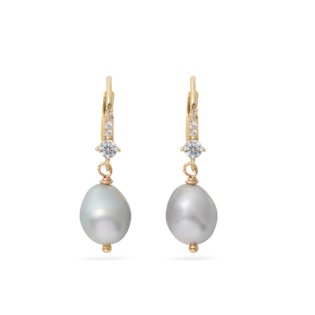 Mirage Pearl Drop Earrings
