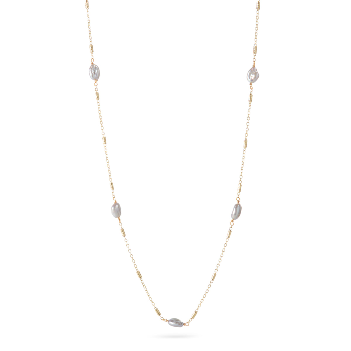 Shimmer Pearl Necklace