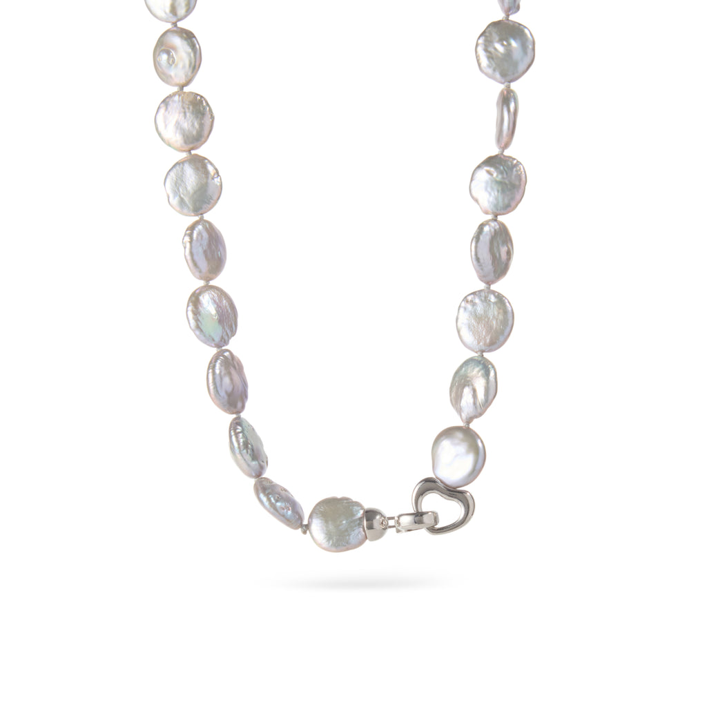 Saturn Pearl Necklace