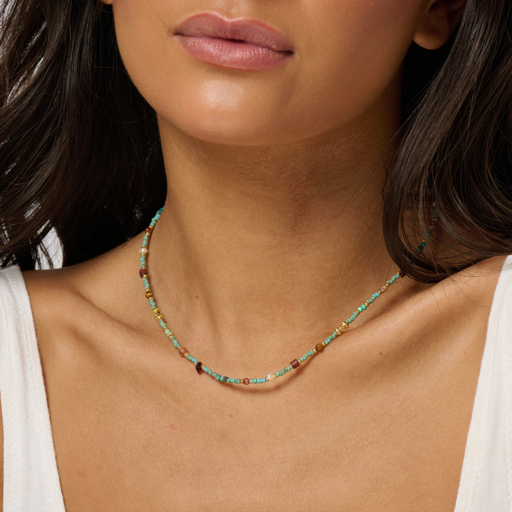 Palma Beaded Necklace