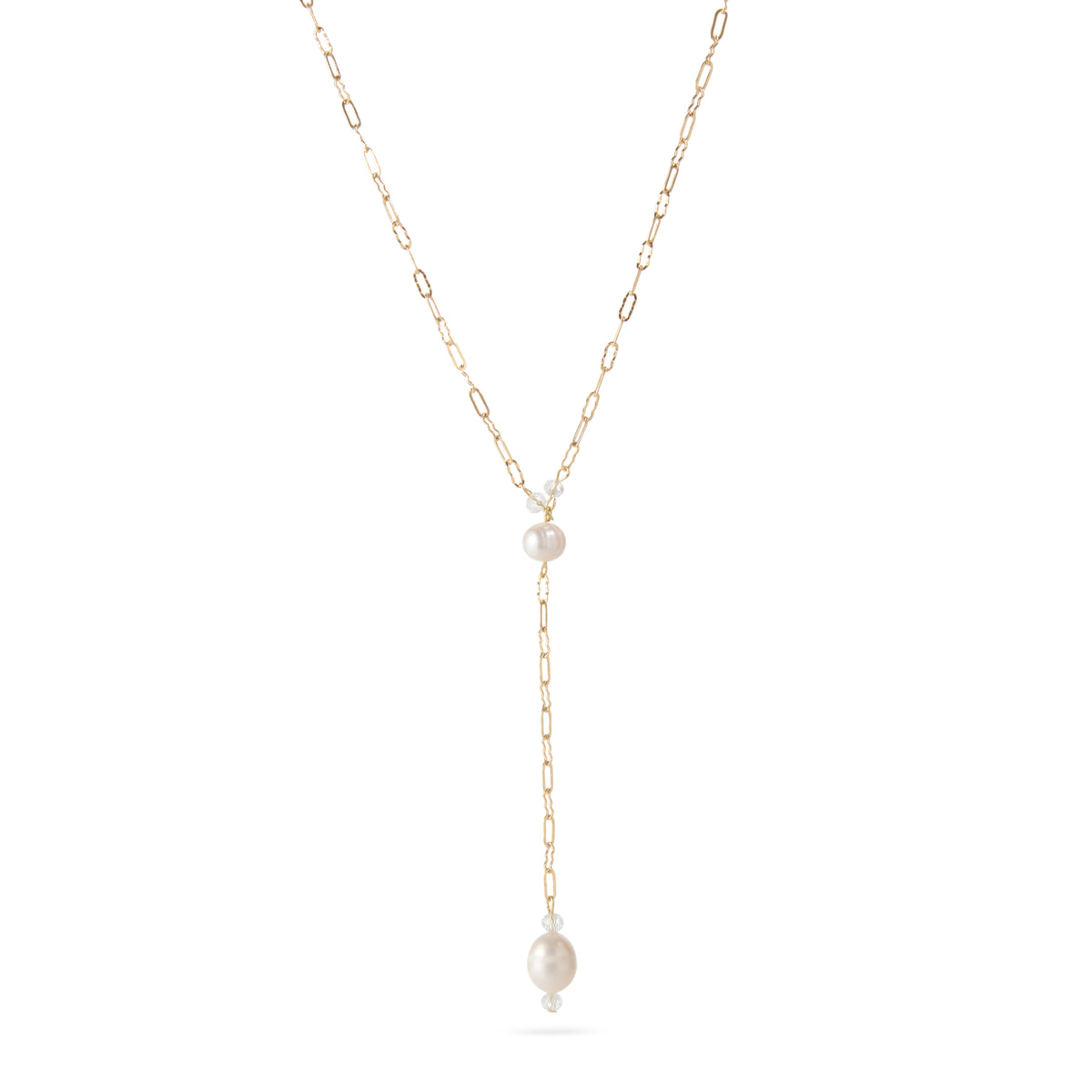 Mariposa Peal Drop Necklace