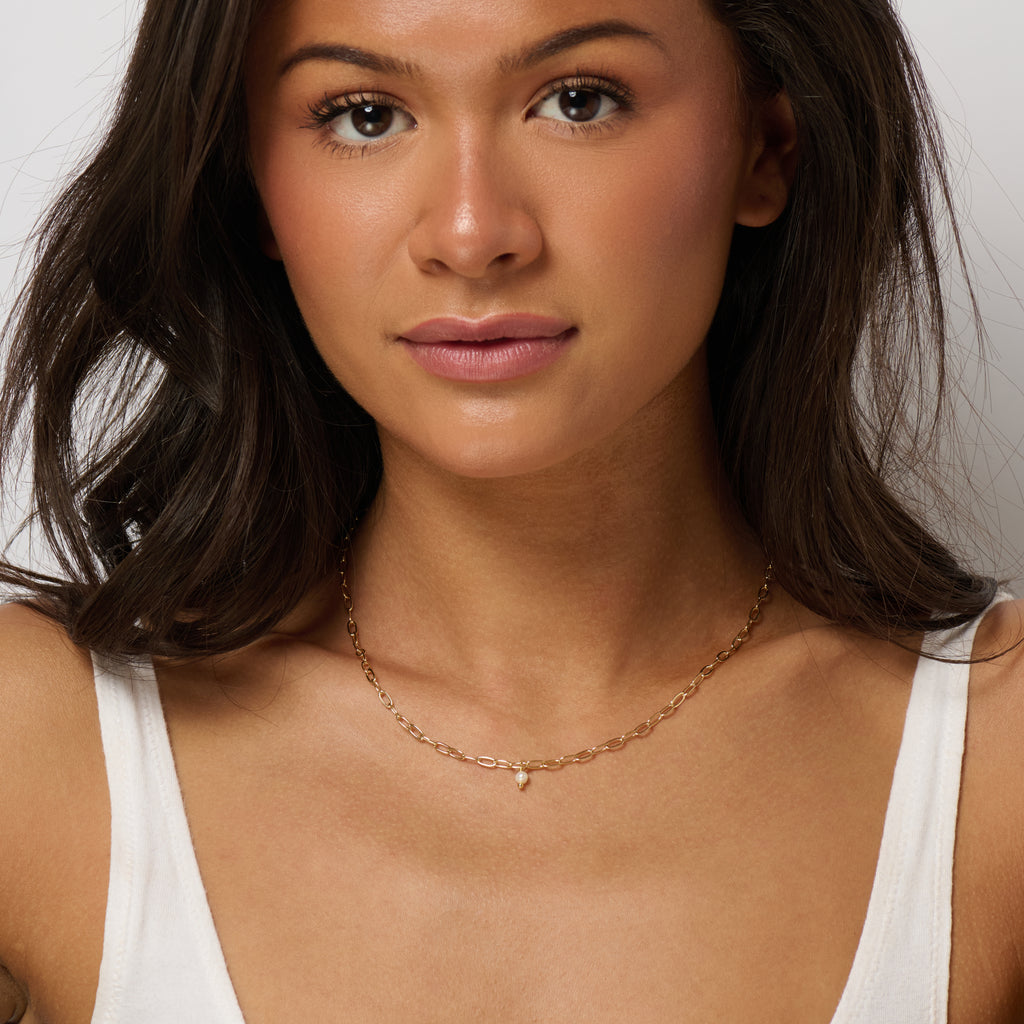 Lily Baby Pearl Necklace